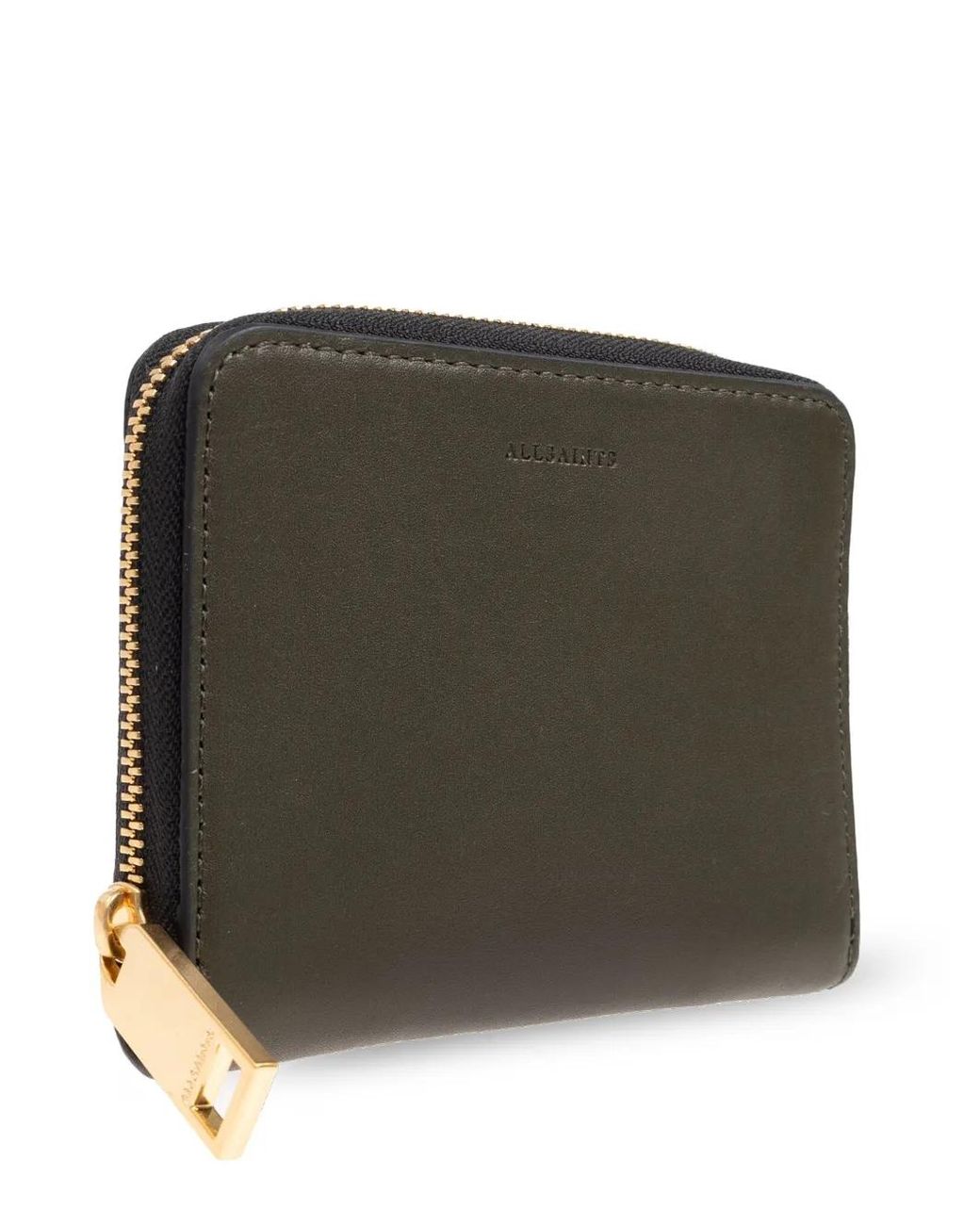 AllSaints Green Lena Wallet