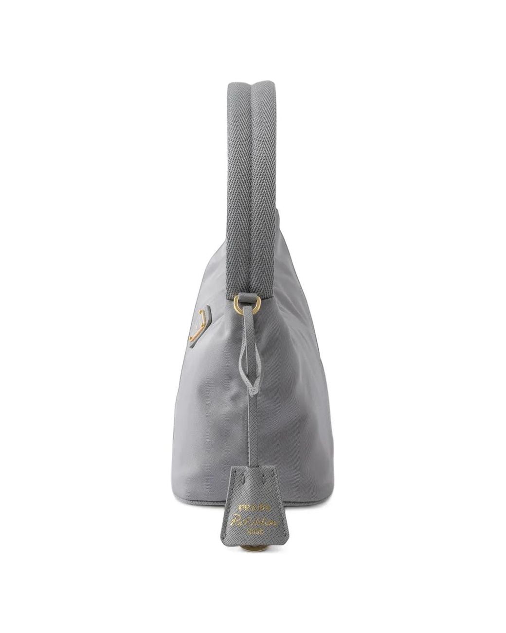 Prada Gray Re-Edition 2008 Re-Nylon Mini-Bag