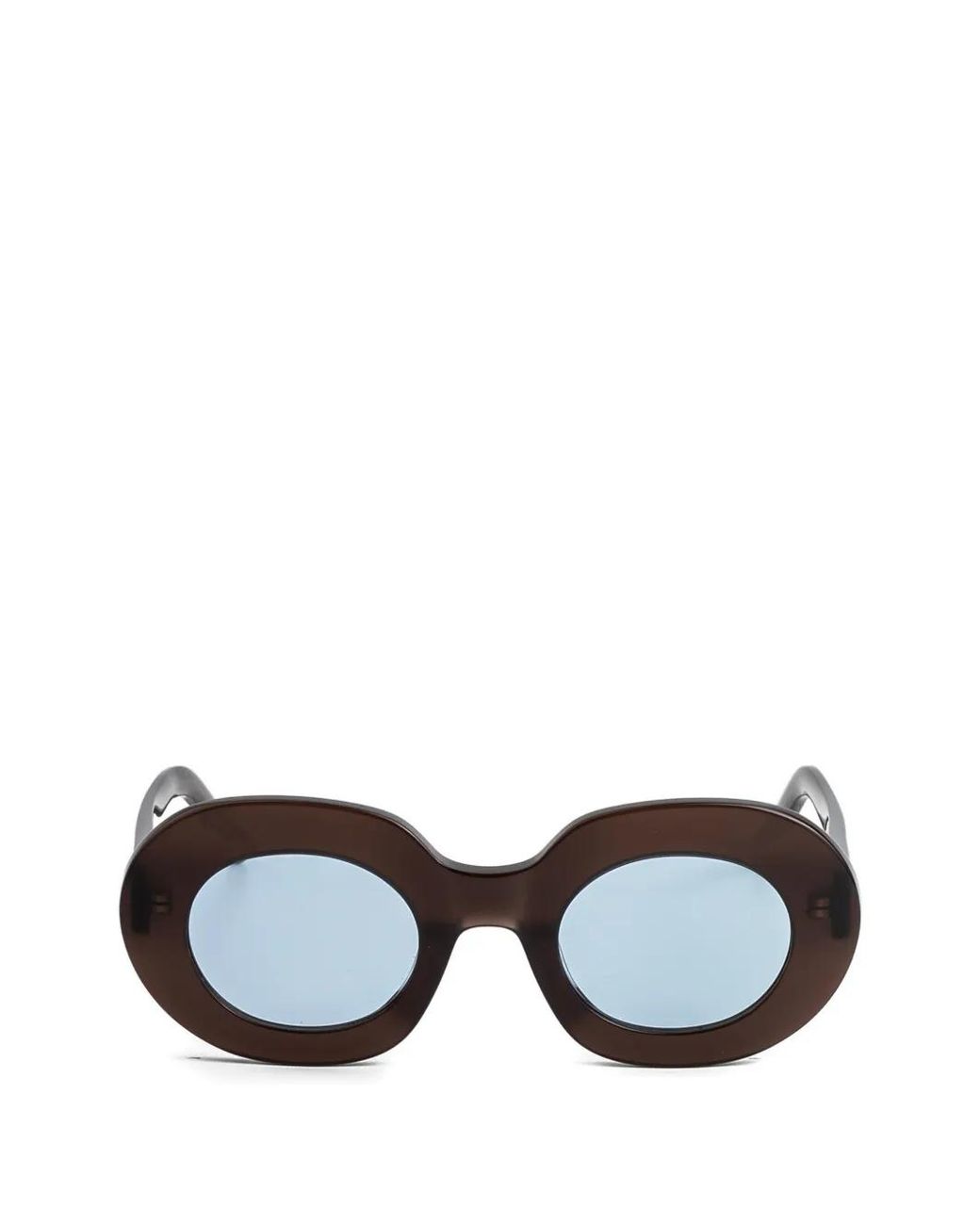 Kaleos Eyehunters Black Darling Round-Frame Sunglasses