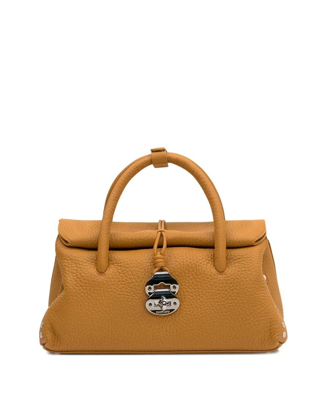 Zanellato Brown Centauro Top-Handle Tote Bag