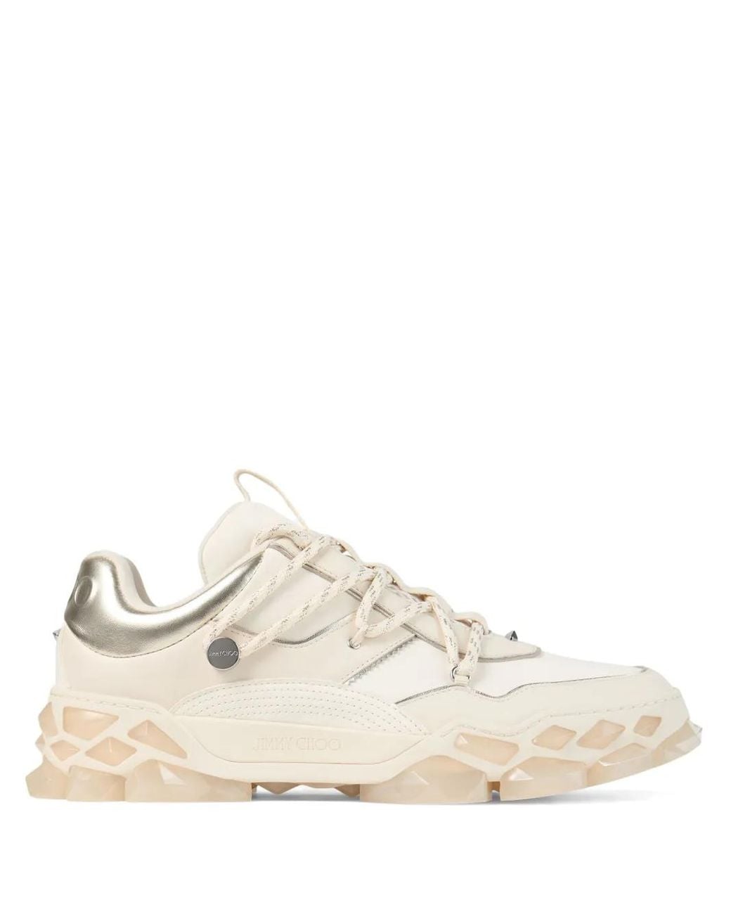 Jimmy Choo White Diamond X Trainers for men