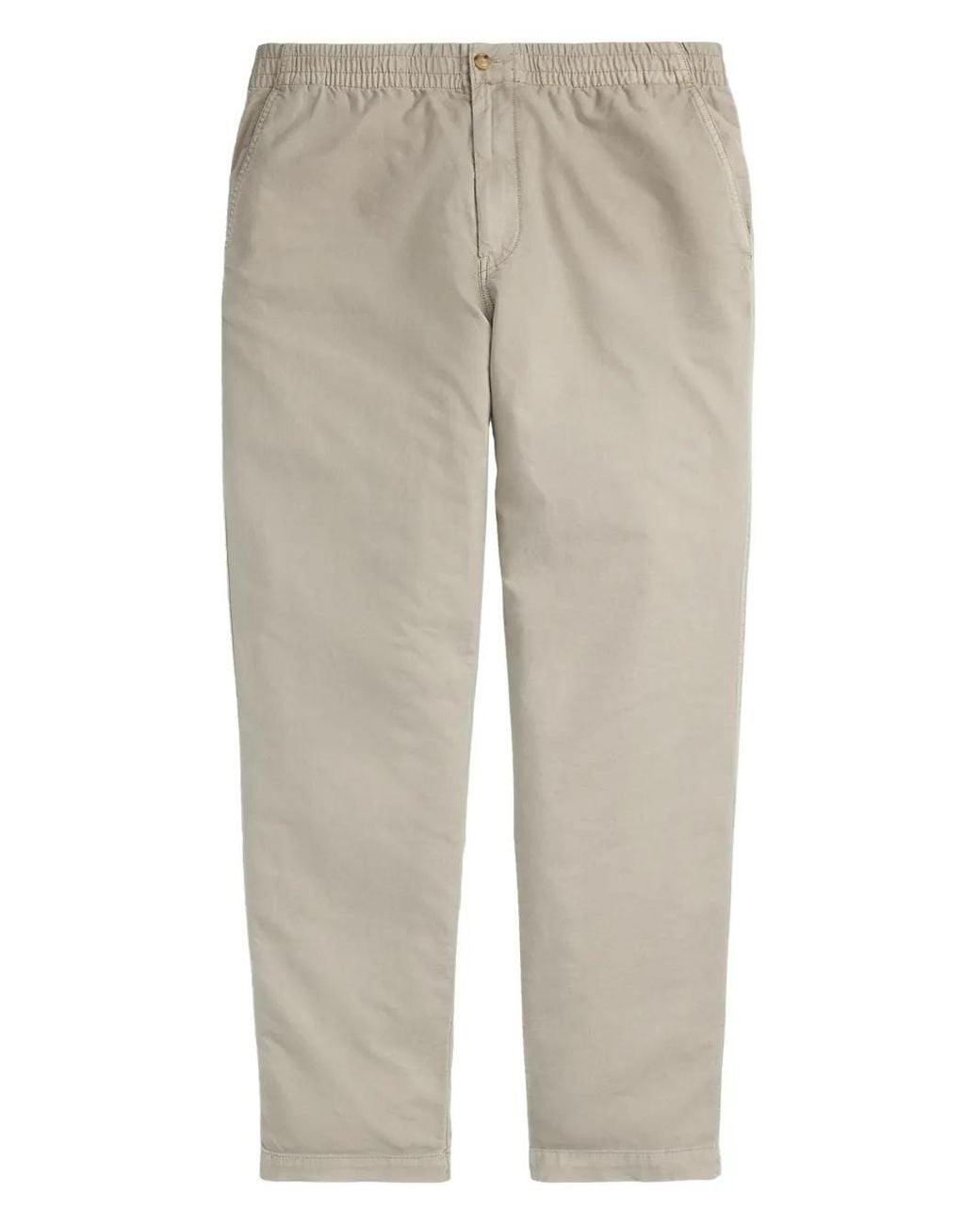 Polo Ralph Lauren Natural Drawstring Straight-Leg Trousers for men