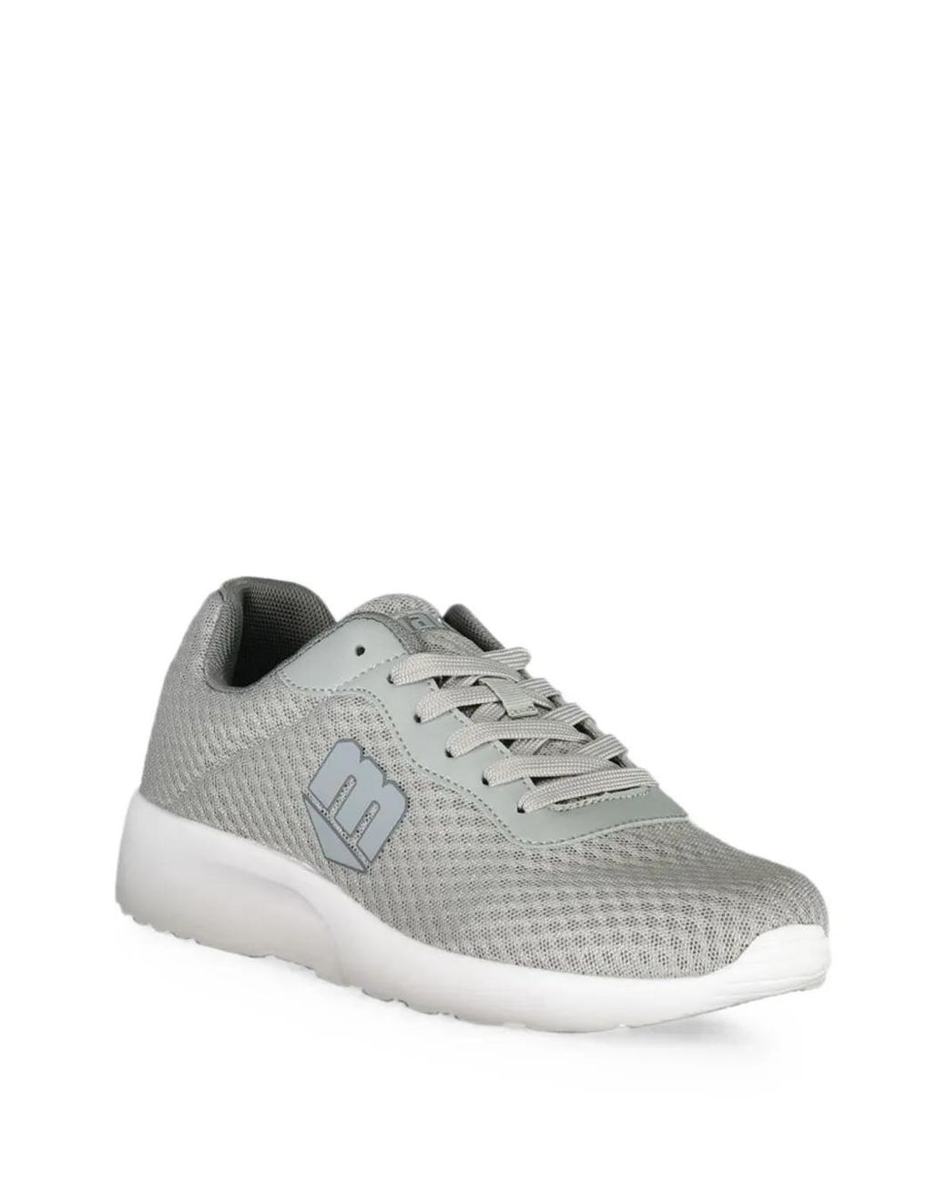Mares White Logo-Patch Mesh Sneakers for men