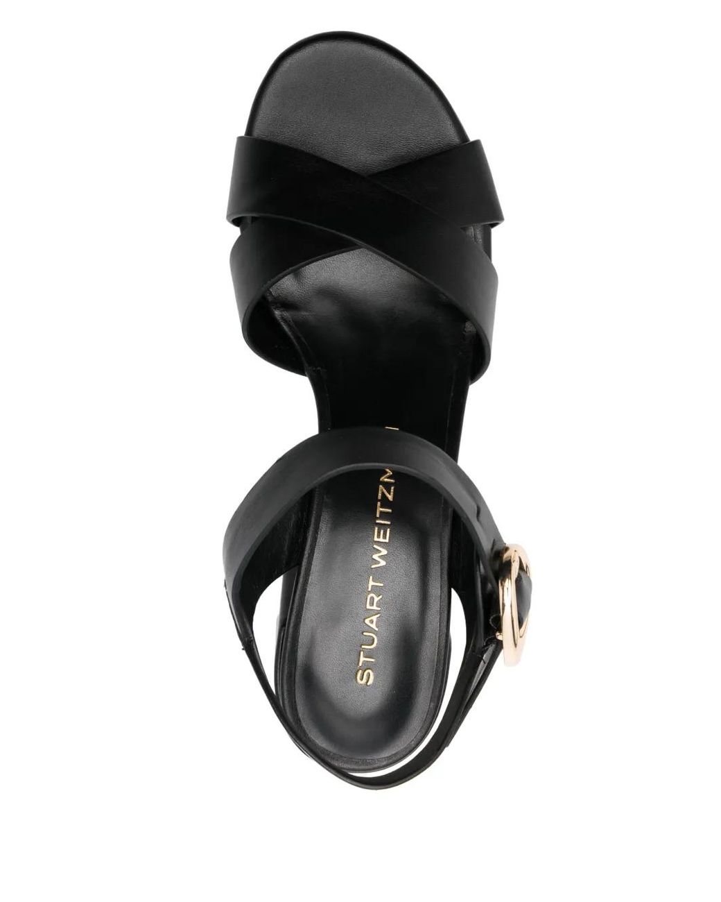 Stuart Weitzman Black Benni Block 75