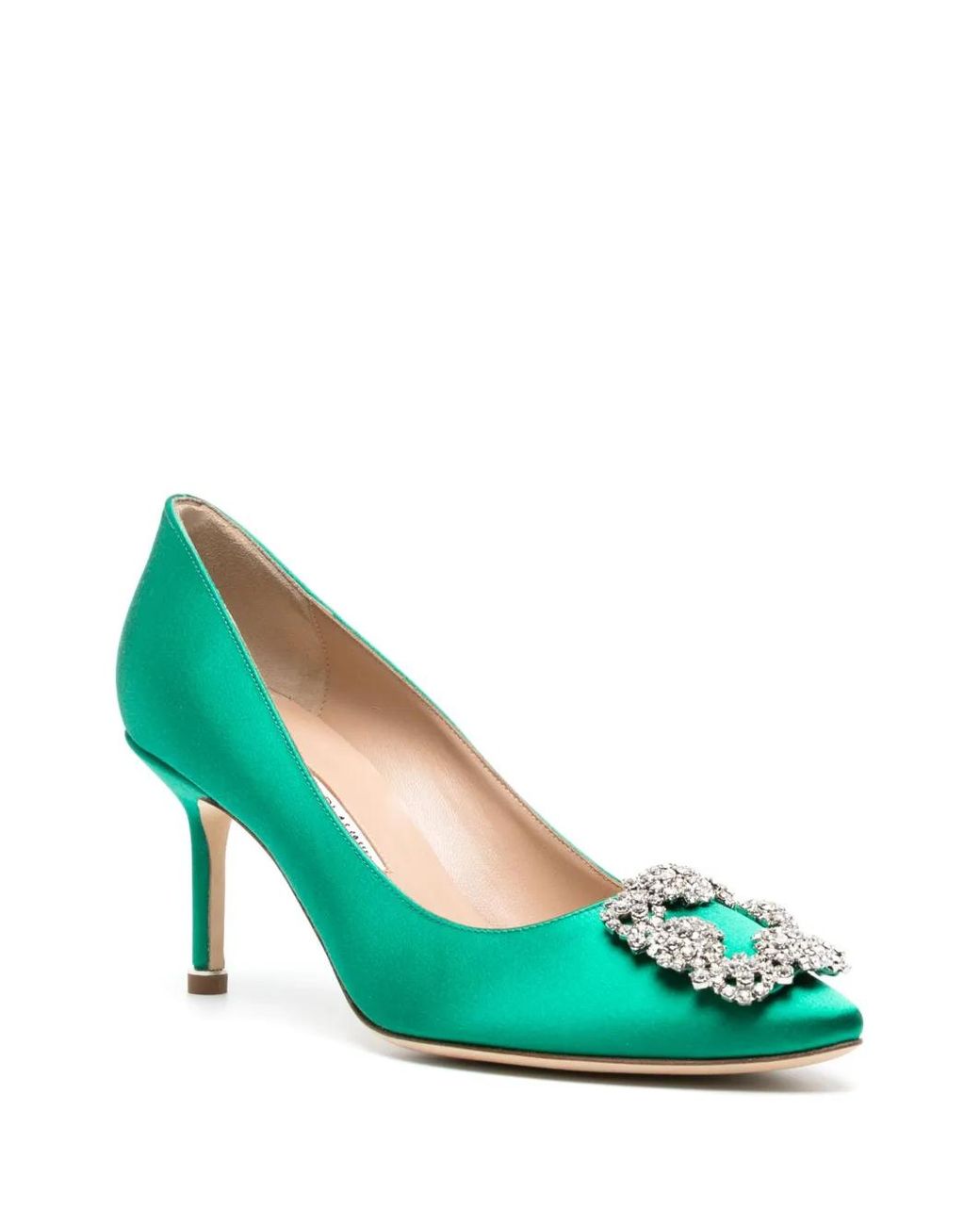 Manolo Blahnik Green Sandals