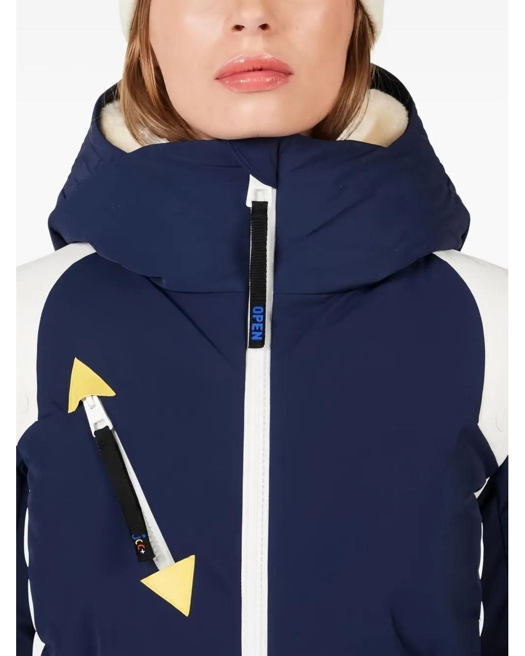 Rossignol Blue X Jcc Graphic-Print Down Jacket