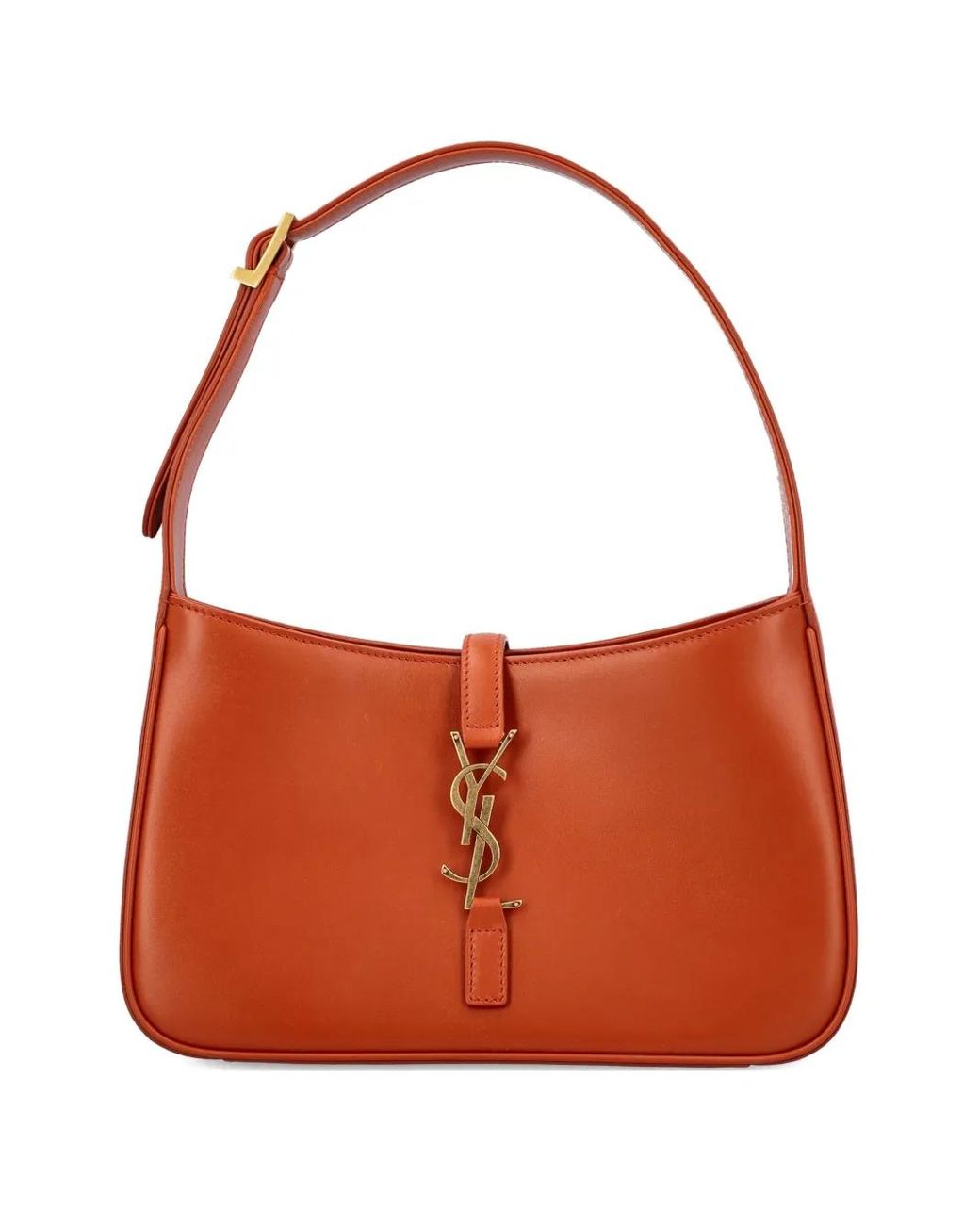 Saint Laurent Orange Mini Shoulder Bag For