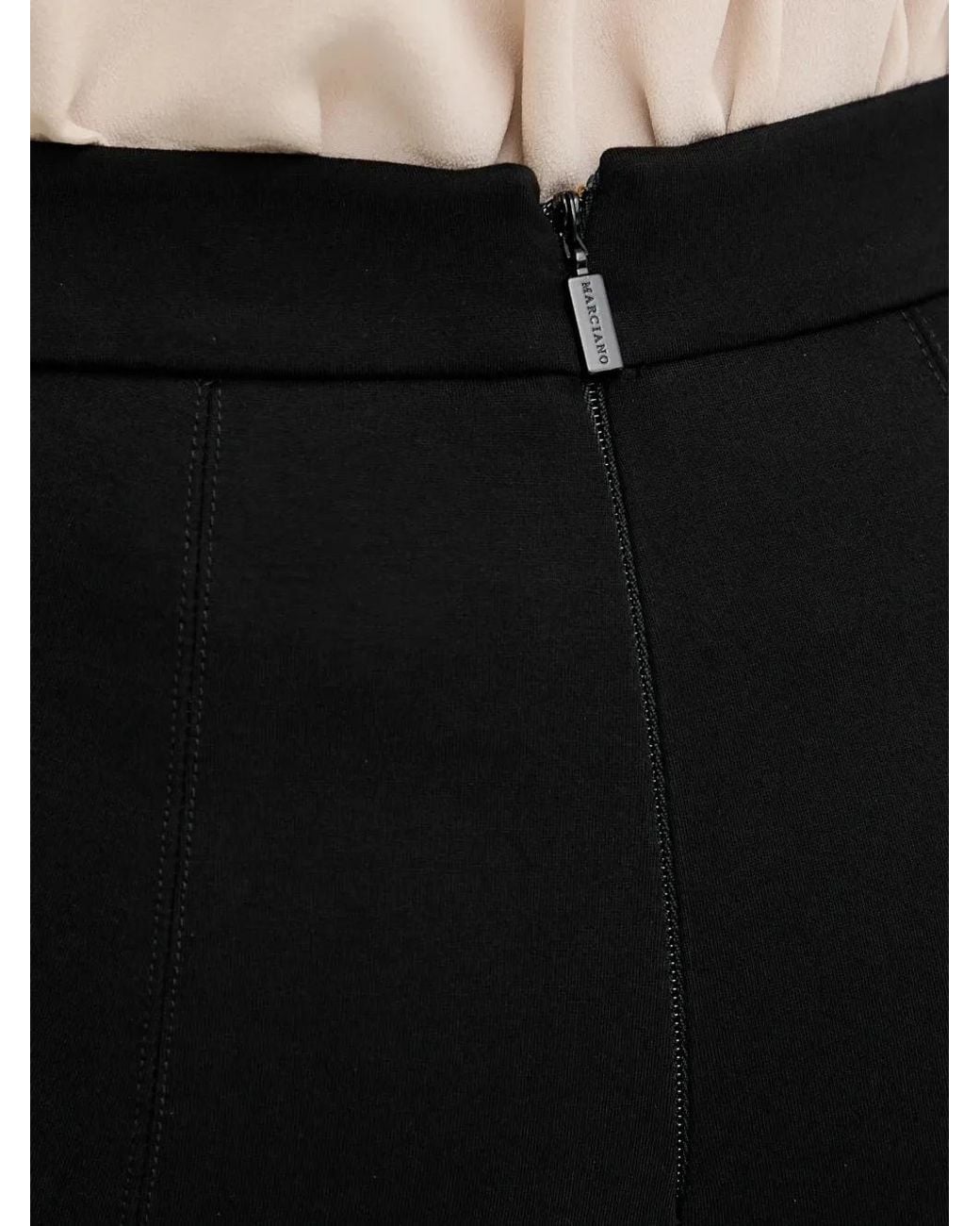 MARCIANO BY GUESS Black Flared Trousers