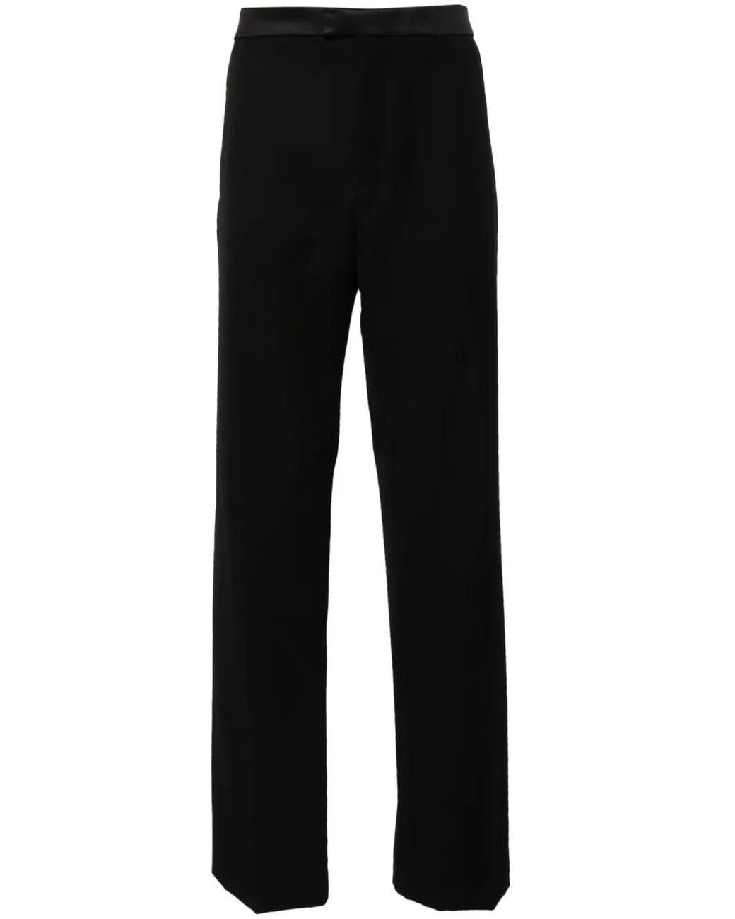 Jacquemus Black In Melo Straight Trousers