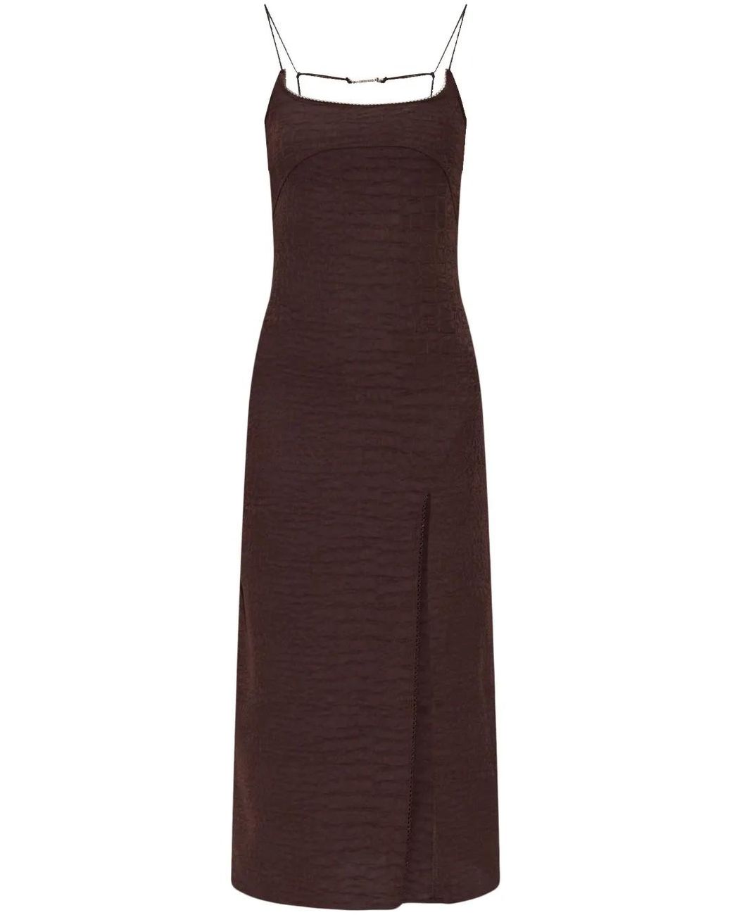 Jacquemus Purple Notte Dress