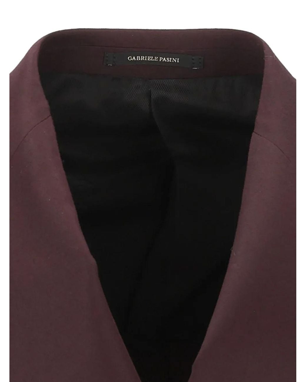 Gabriele Pasini Purple Double-Breasted Peak-Lapel Blazer for men
