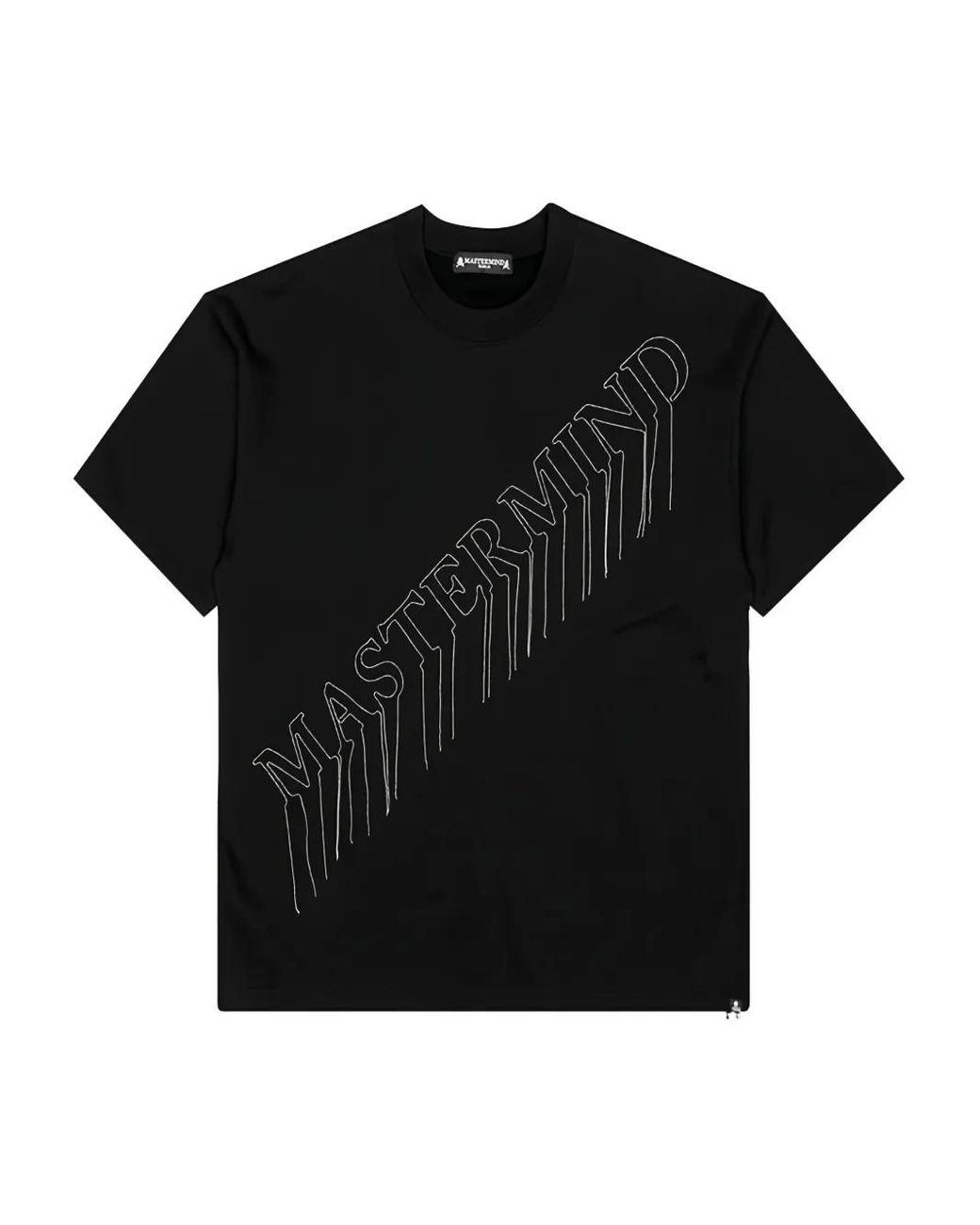 T-Shirt Sequence di MASTERMIND WORLD in Black da Uomo