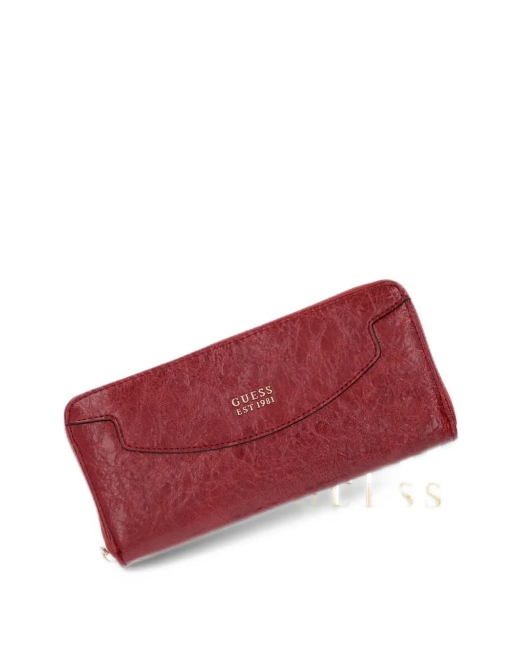 Guess Red Antonia Maxi Wallet