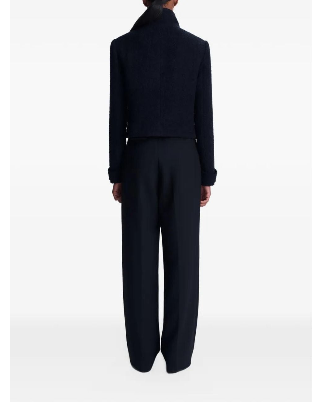 Jonathan Simkhai Blue Wilcox Fitted Jacket
