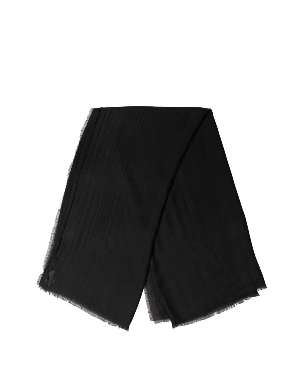 Sciarpa Con Frange di Dolce & Gabbana in Black da Uomo