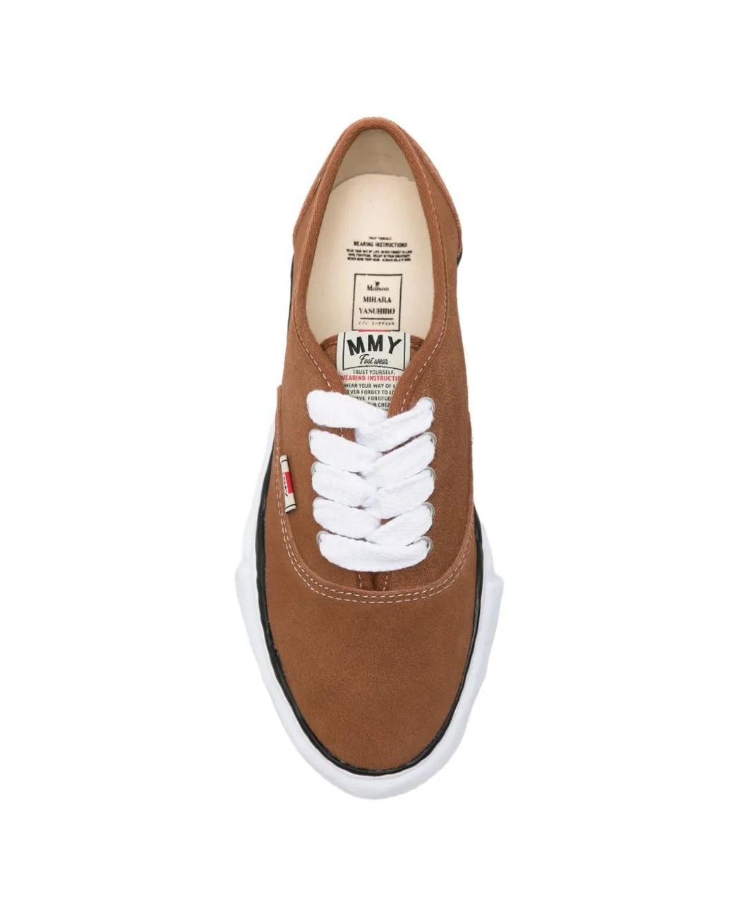 Maison Mihara Yasuhiro Brown Baker Og Sole Suede Low-Top Sneakers for men