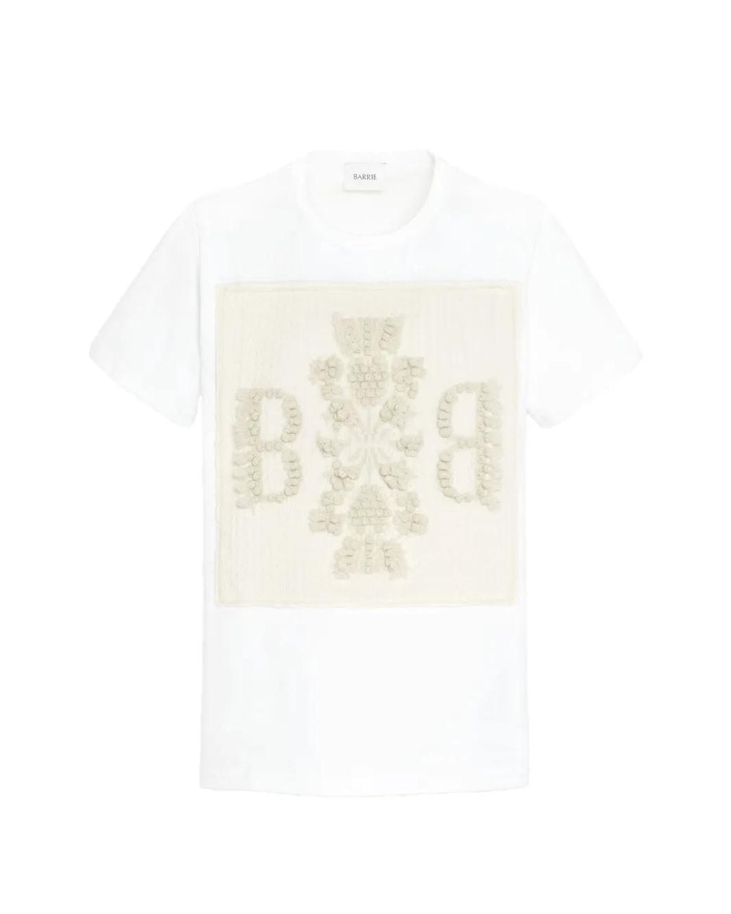Barrie White Logo-Patch T-Shirt