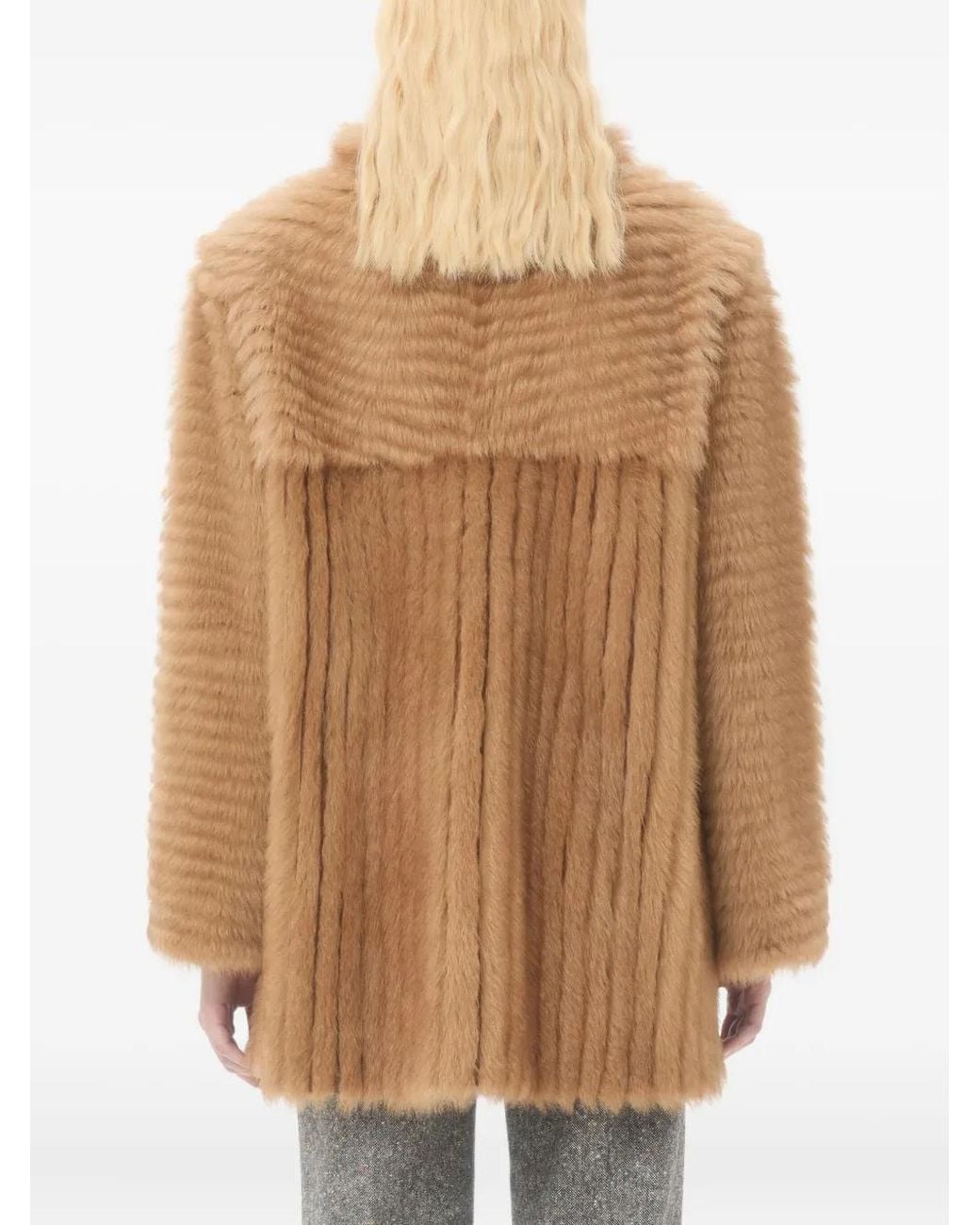 Valentino Garavani Natural Shearling Coat