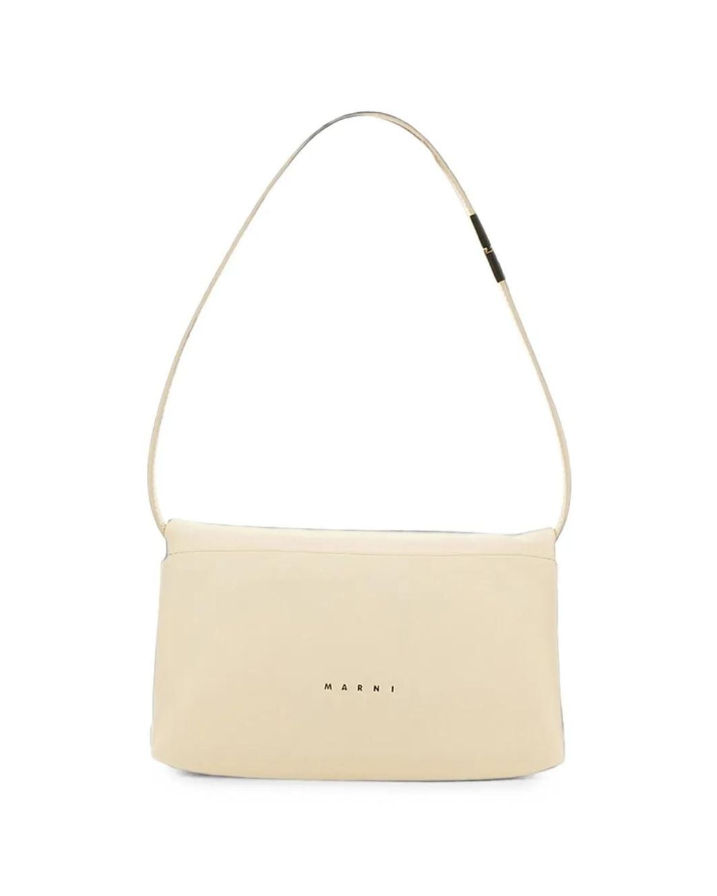 Marni White Prism Shoulder Bag