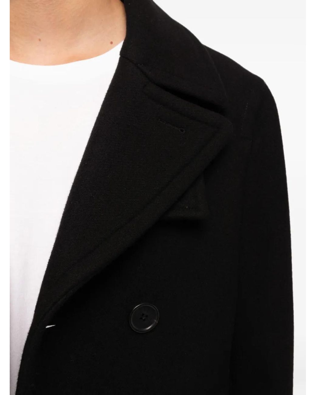 Zadig & Voltaire Black Mollys Coat for men
