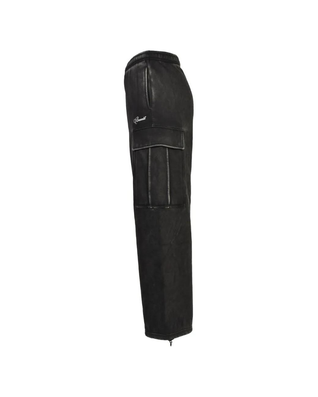 BREATH Gray Fade-Effect Cargo Pants for men