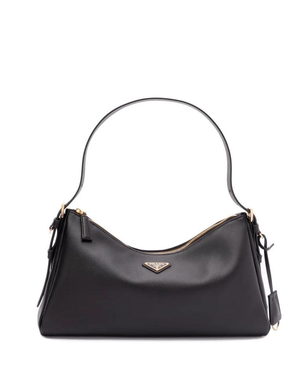 Prada Black Large Aimãe Shoulder Bag