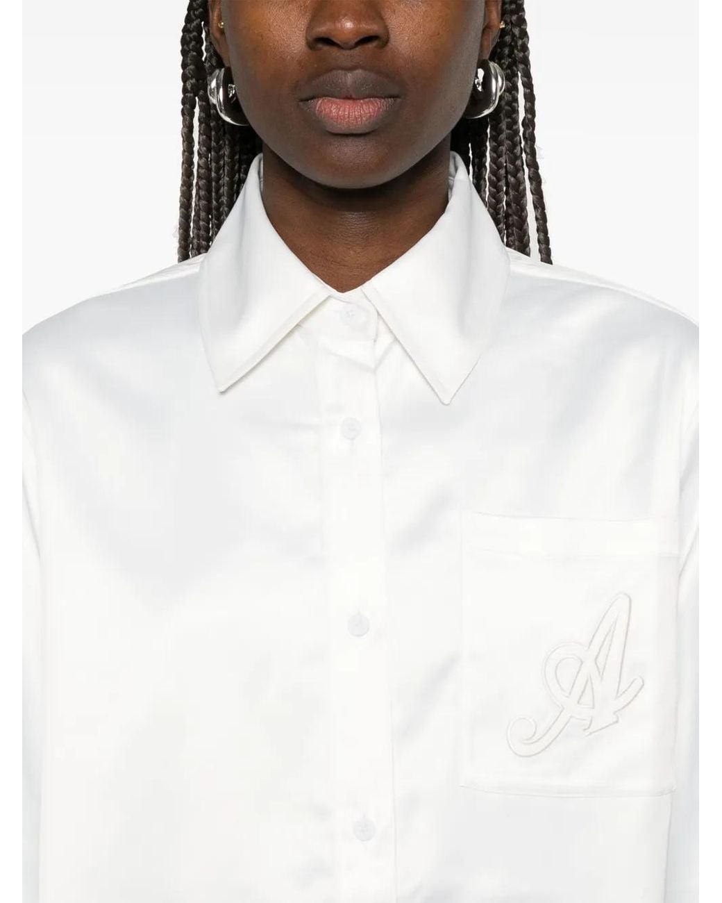 Axel Arigato Rumi Blouse in het White