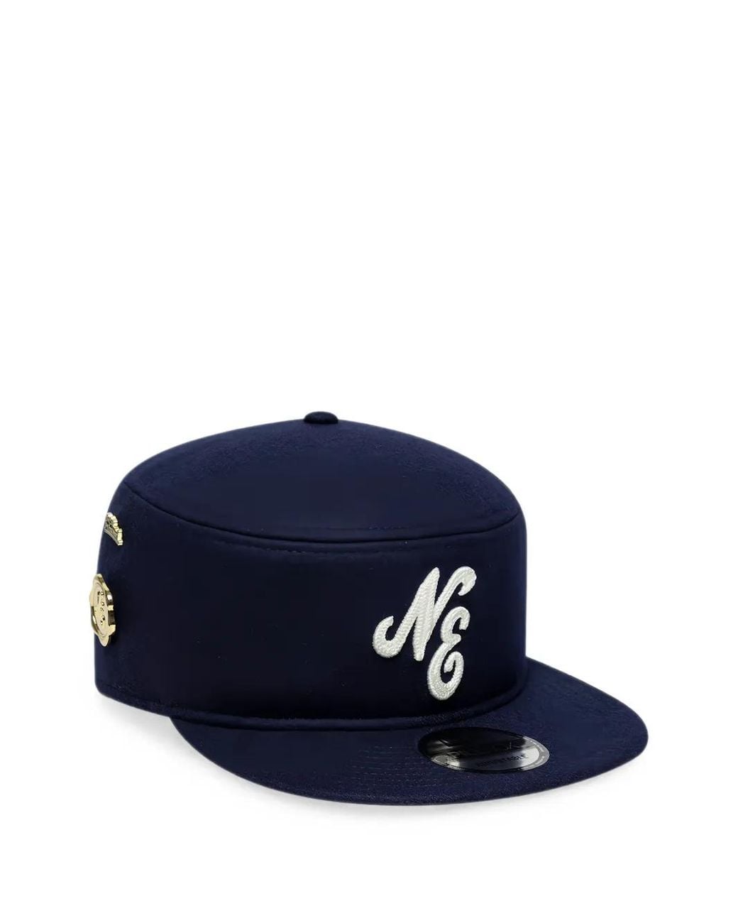 KTZ Blue Logo-Embroidered Pillbox Hat for men