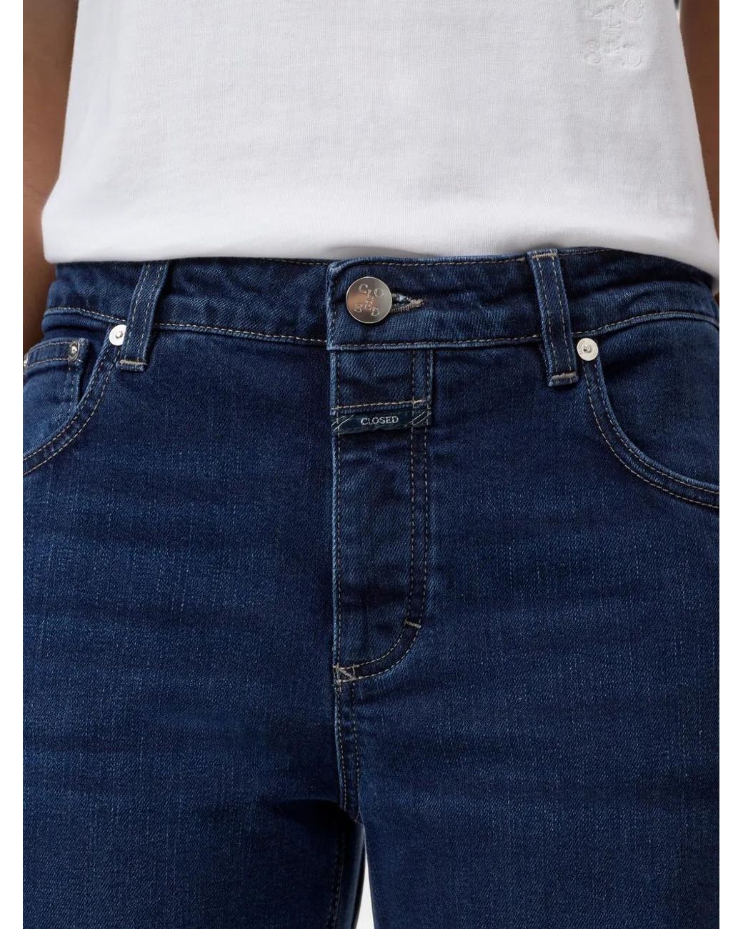 Closed Blue Gillan Straight-Leg Jeans