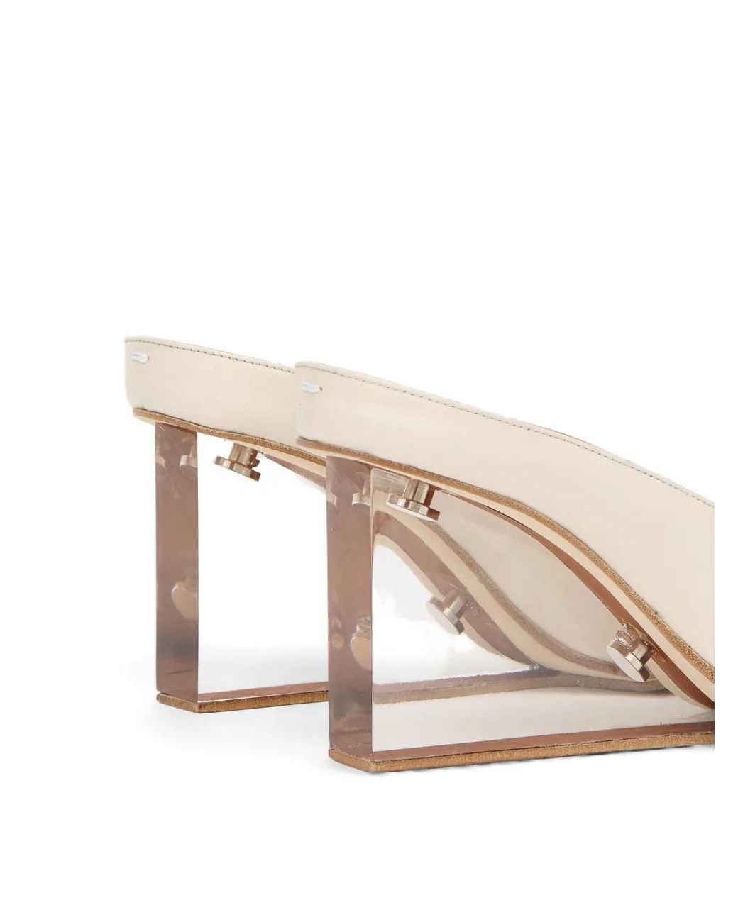 Maison Margiela Natural Plexi Pump Mules