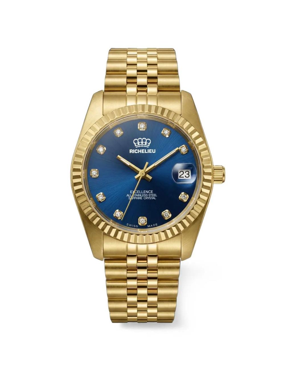 Richelieu Swiss Blue Excellence 31Mm Watch