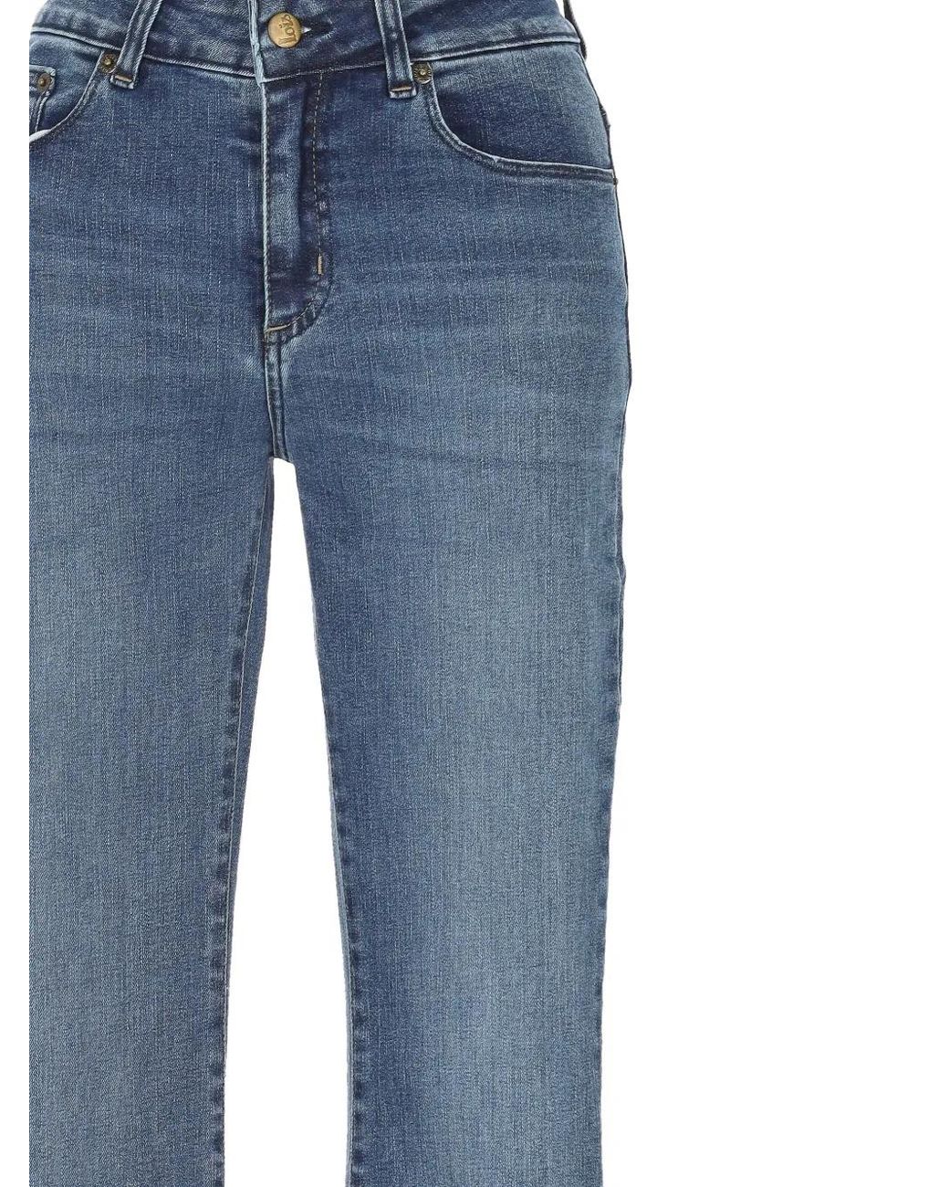 Lois Blue Flared Jeans