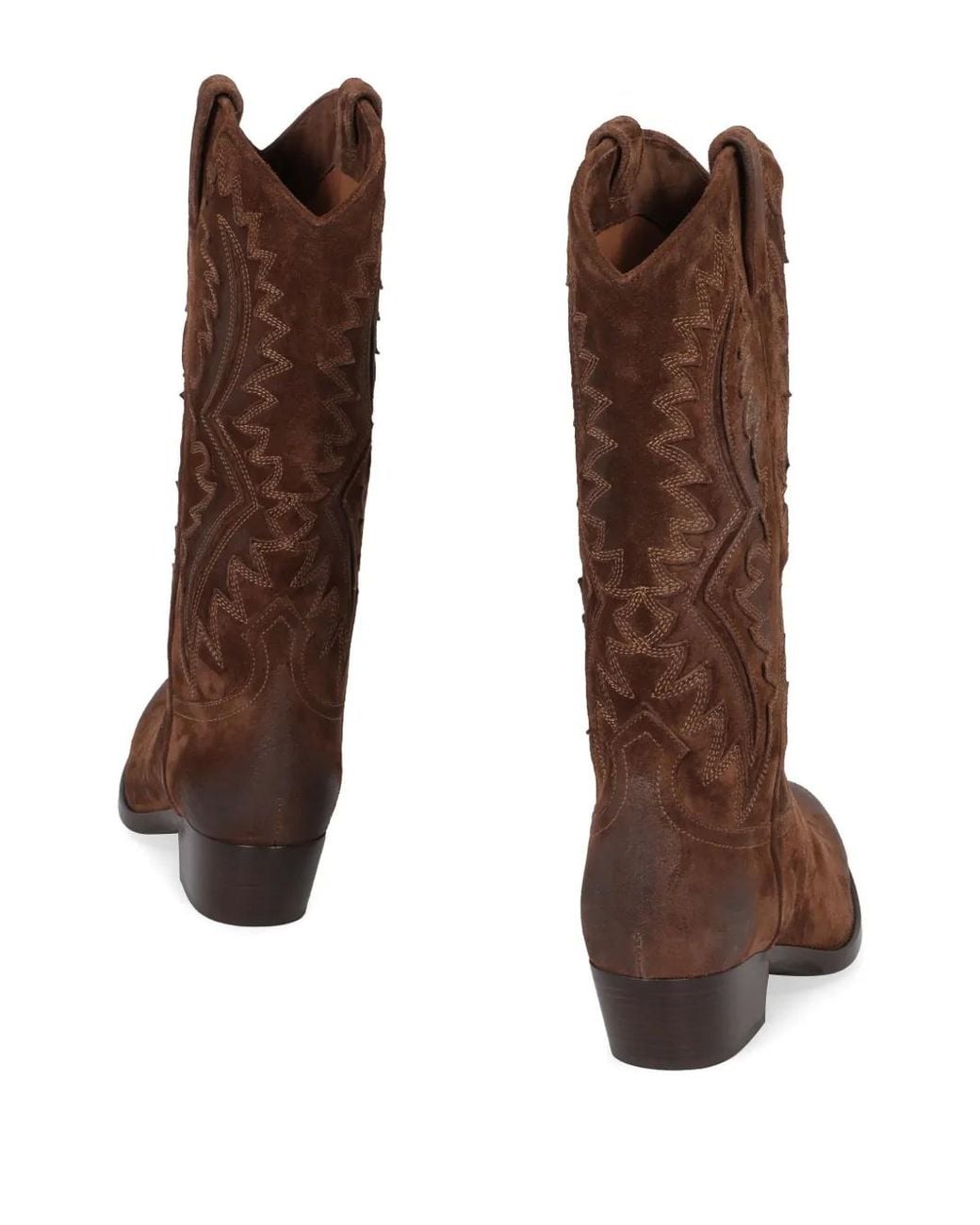Sartore Brown Leather Boots