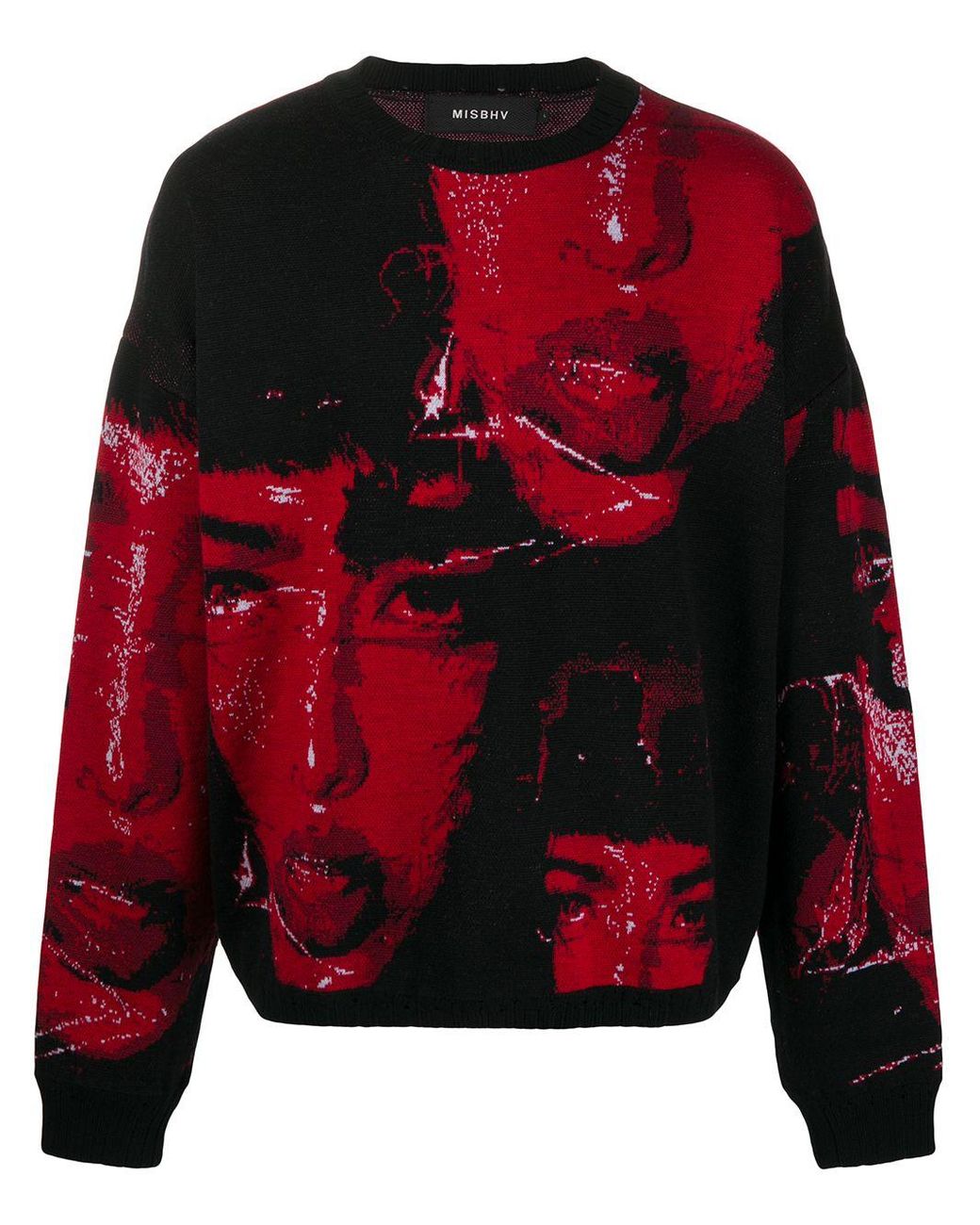 MISBHV Kozue All-over Graphic Print Jumper in Red for Men | Lyst