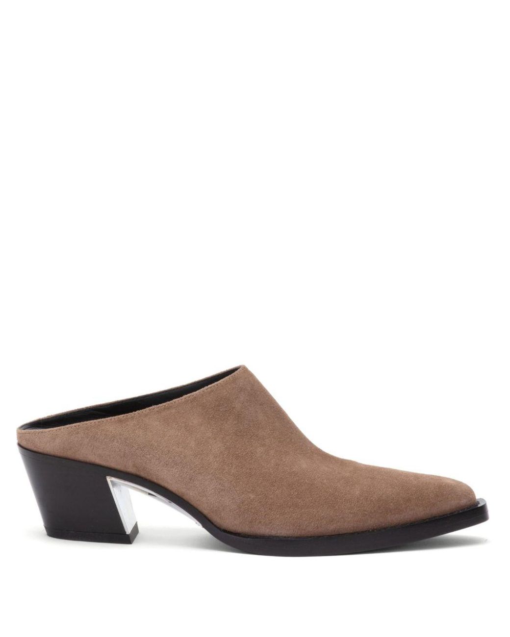 3.1 Phillip Lim Downtown 55Mm Leather Mules in Brown Lyst UK
