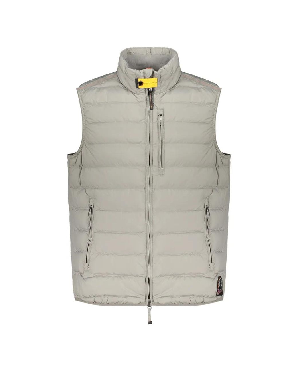 Parajumpers Gray Perfect Padded Quilted Gilet for men