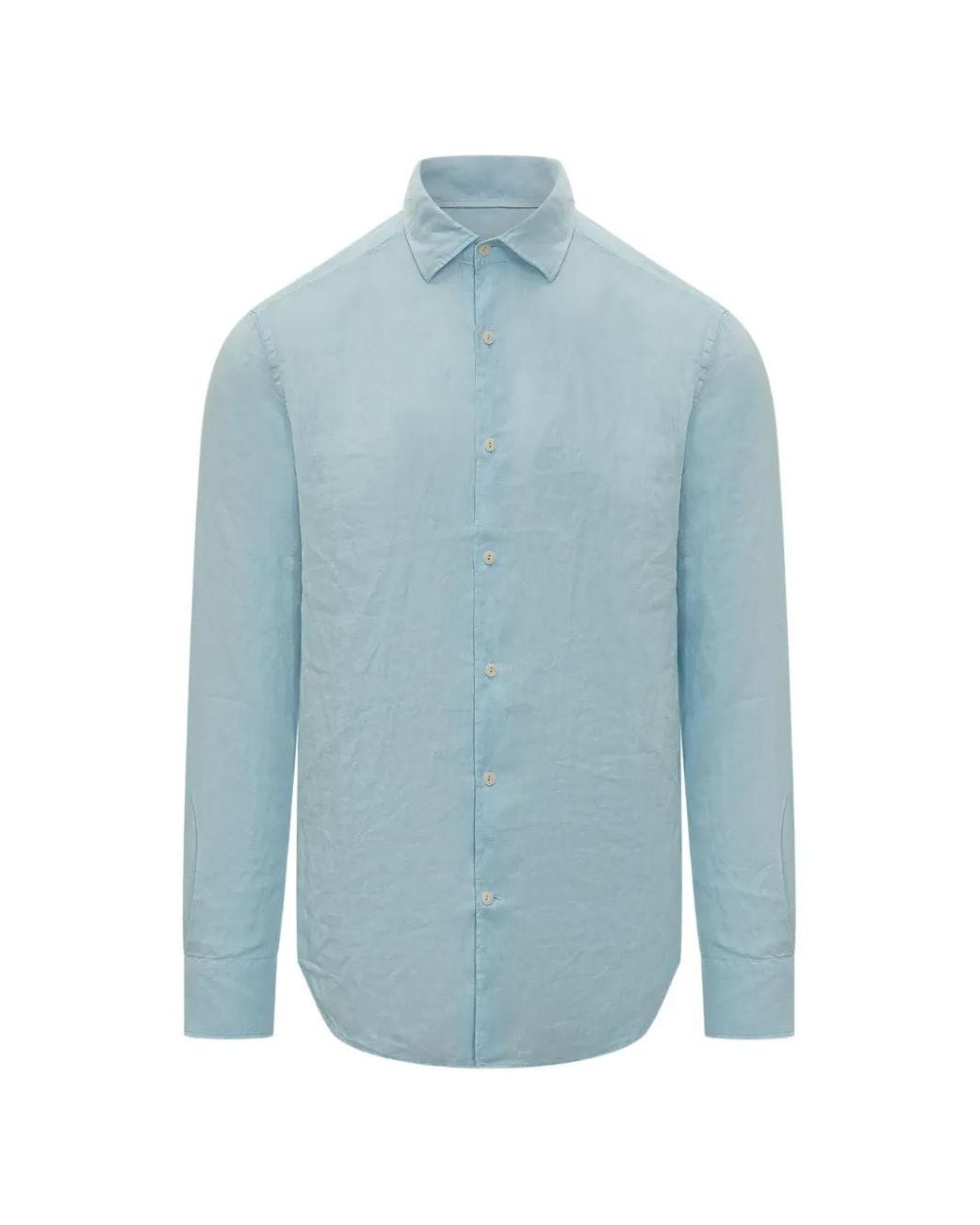 Mc2 Saint Barth Blue Pamplona Shirt for men