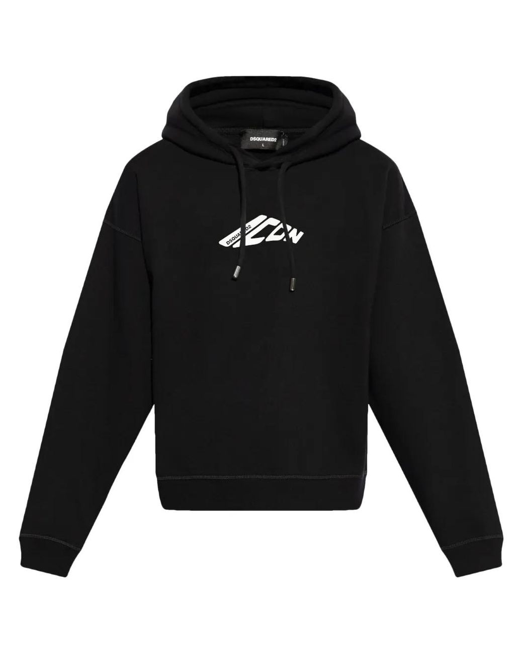DSquared² Black Hoodies for men