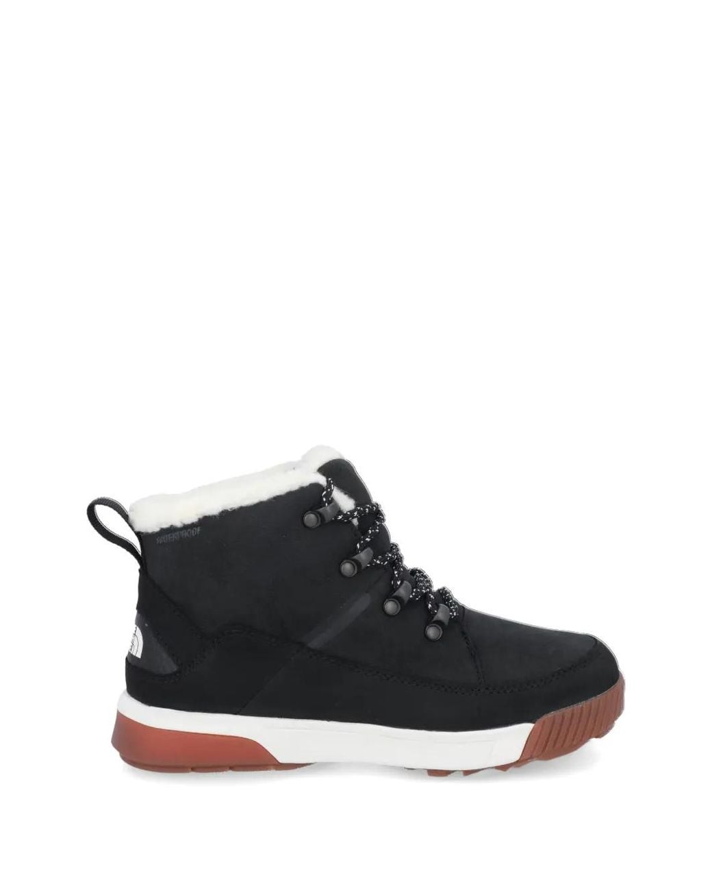 The North Face Black Logo-Print Boots