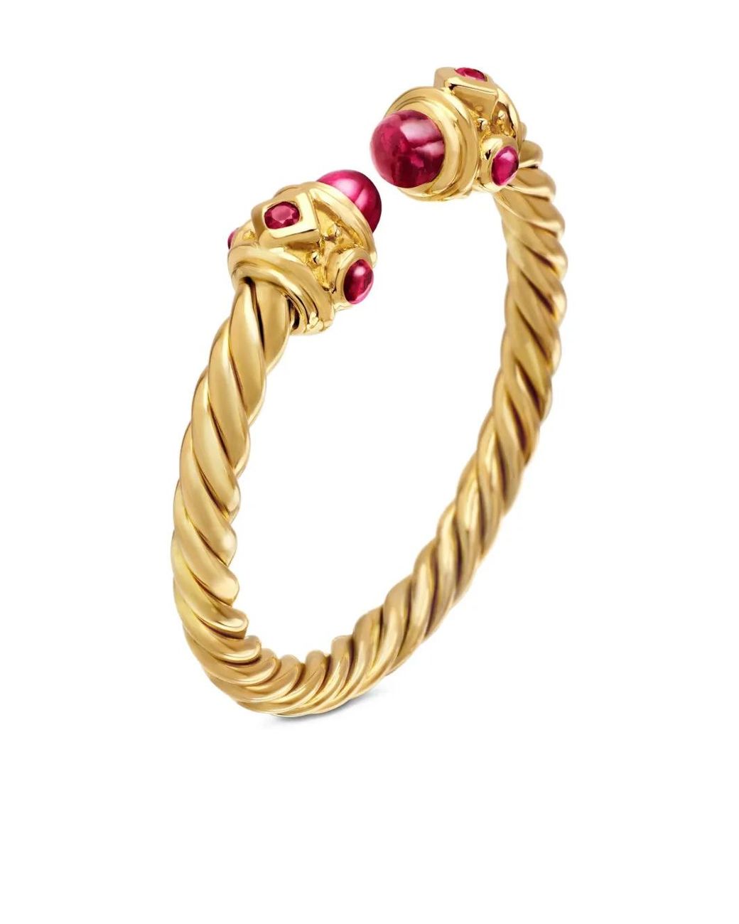 David Yurman White 18Kt Renaissance Ruby Ring (2.3Mm)