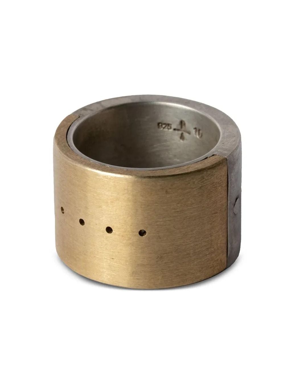 Parts Of 4 Metallic Sistema Perforated-Detail Ring