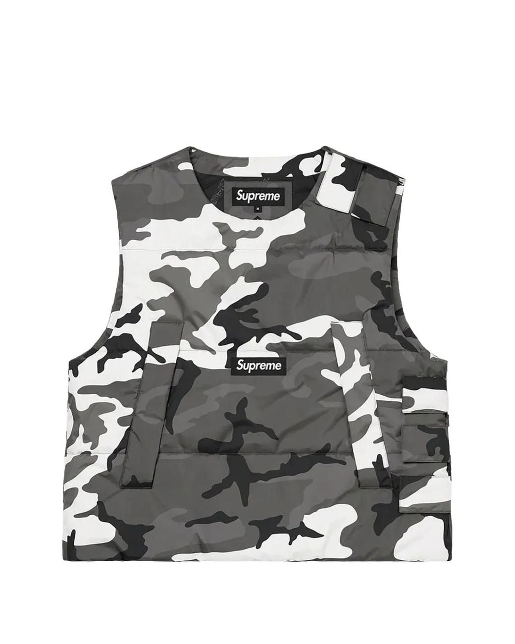 Supreme Black Gore-Tex Camouflage-Print Jacket for men
