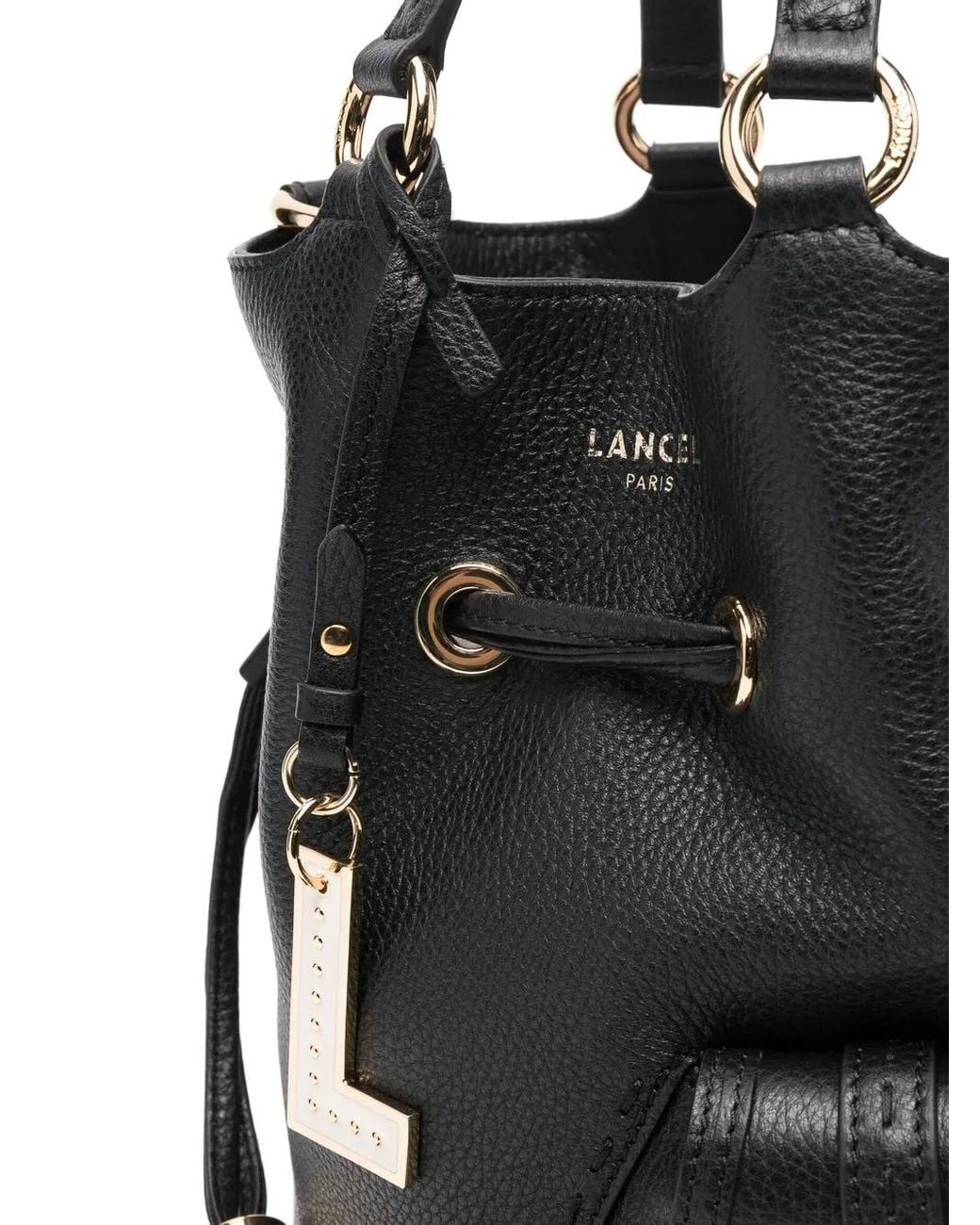 Lancel Black Small Premier Flirt Bucket Bag