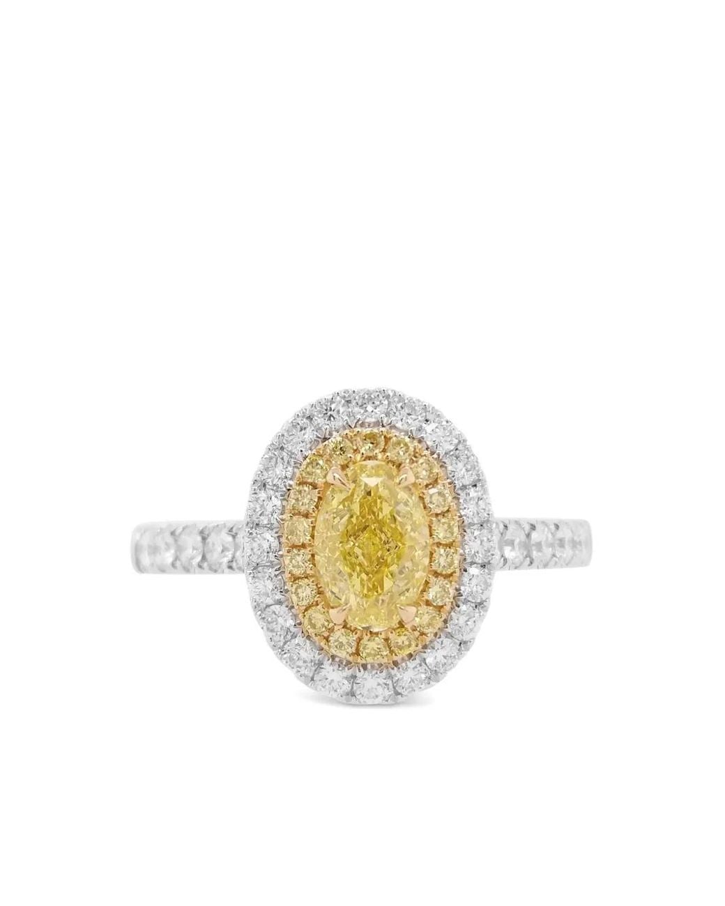 HYT Jewelry Metallic 18Kt Diamond Ring