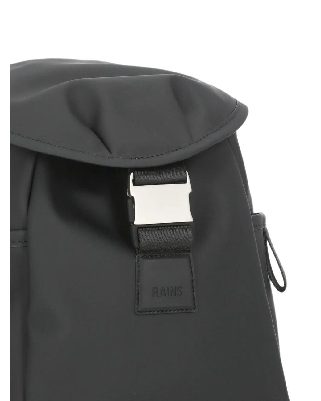 Rains Black Mini Valera Bucket Backpack