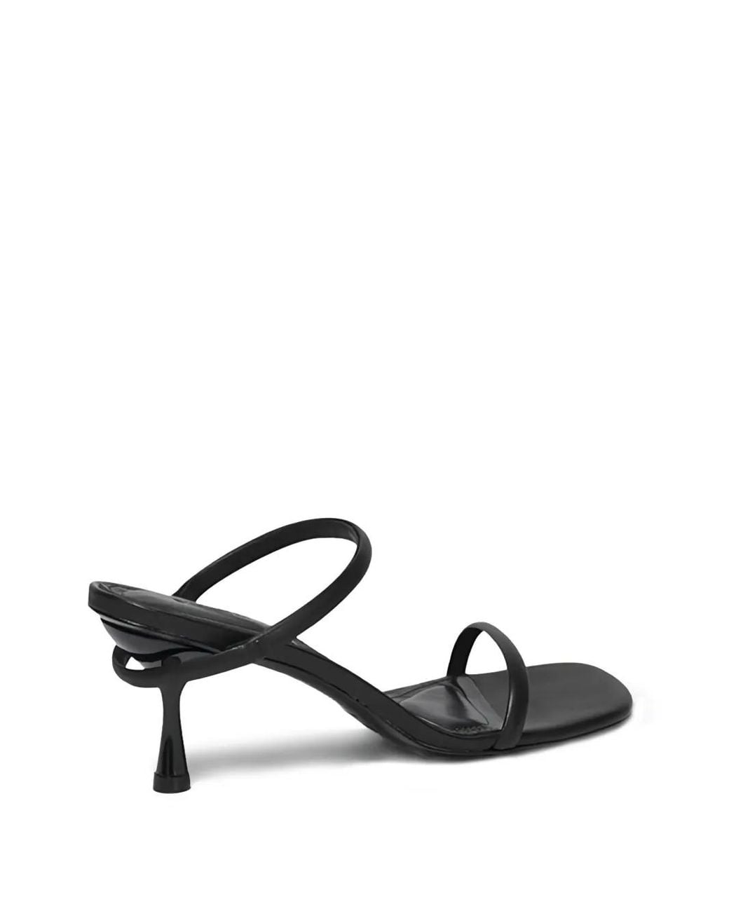 Jonathan Simkhai Black 65Mm Siren Strap Sandals