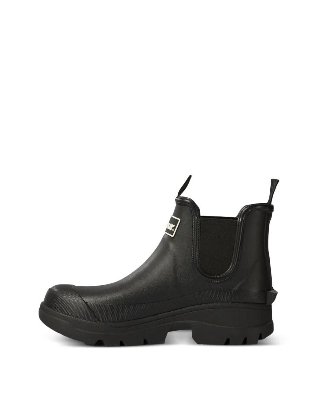 Barbour Black Nimbus Regenstiefel Mit Logo-Patch