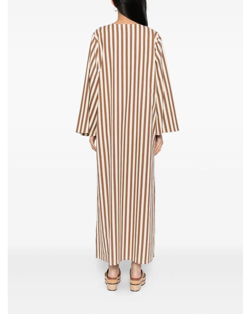 Robe Amazon À Rayures Bambah en coloris Brown