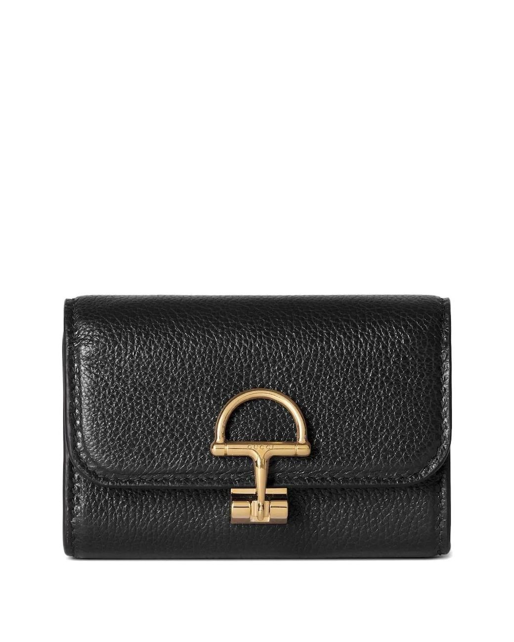 Cartera Horsebit Gucci de color Black
