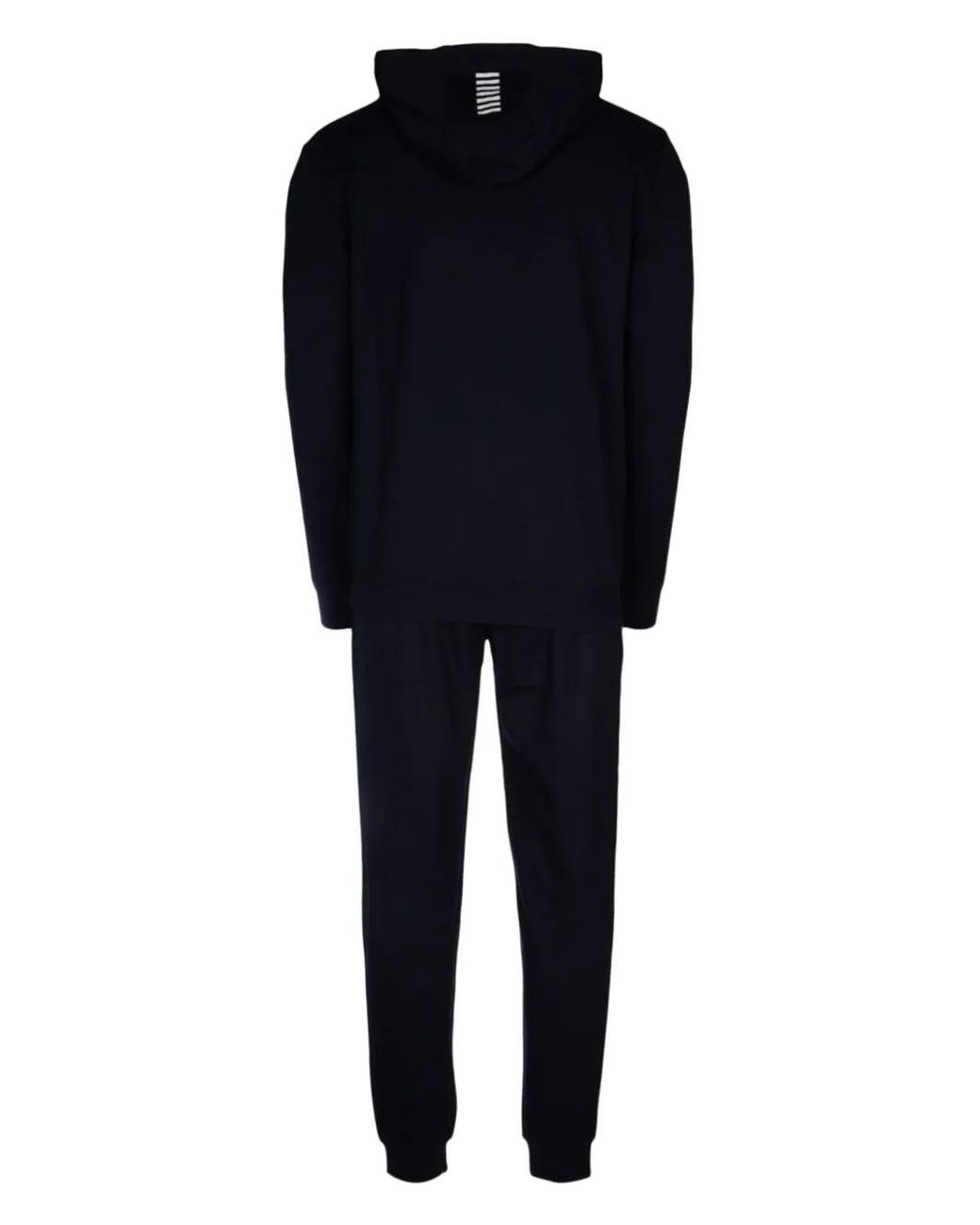 EA7 Black Core Identity Tracksuit for men